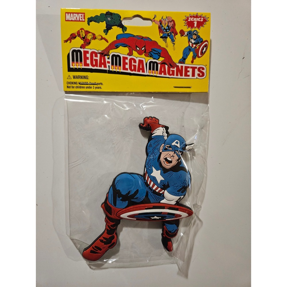 Marvel‎ Mega Magnets Series 1 Captain America Superhero Collectible